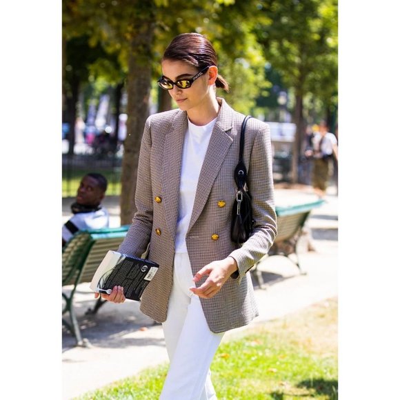 Alc Sedgwick Houndstooth Blazer 